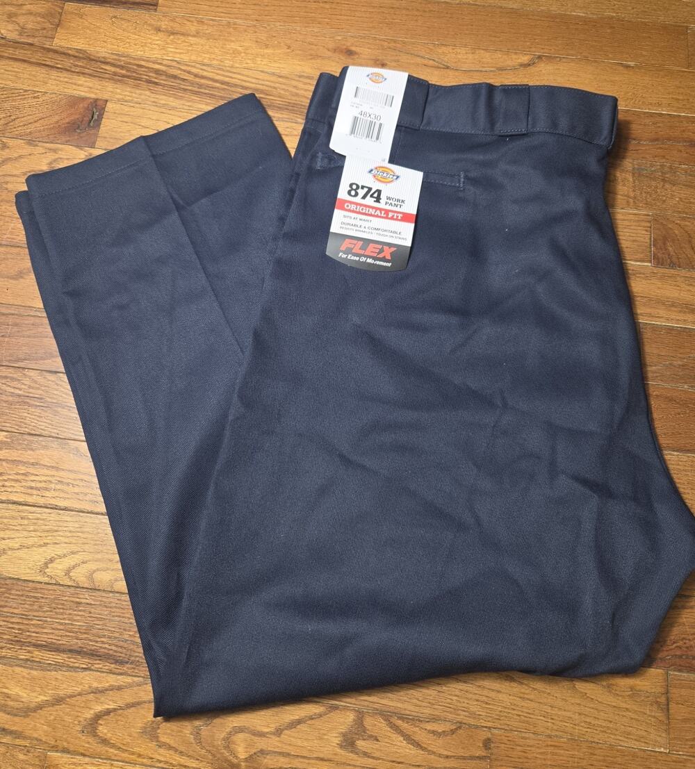 Dickies 874 Flex Original Fit Work Pants Size 48x30 – New With Tags